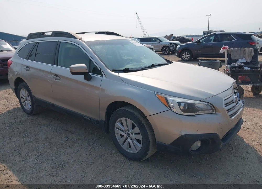 2015 SUBARU OUTBACK 2.5I PREMIUM VIN: 4S4BSBCC2F3328981