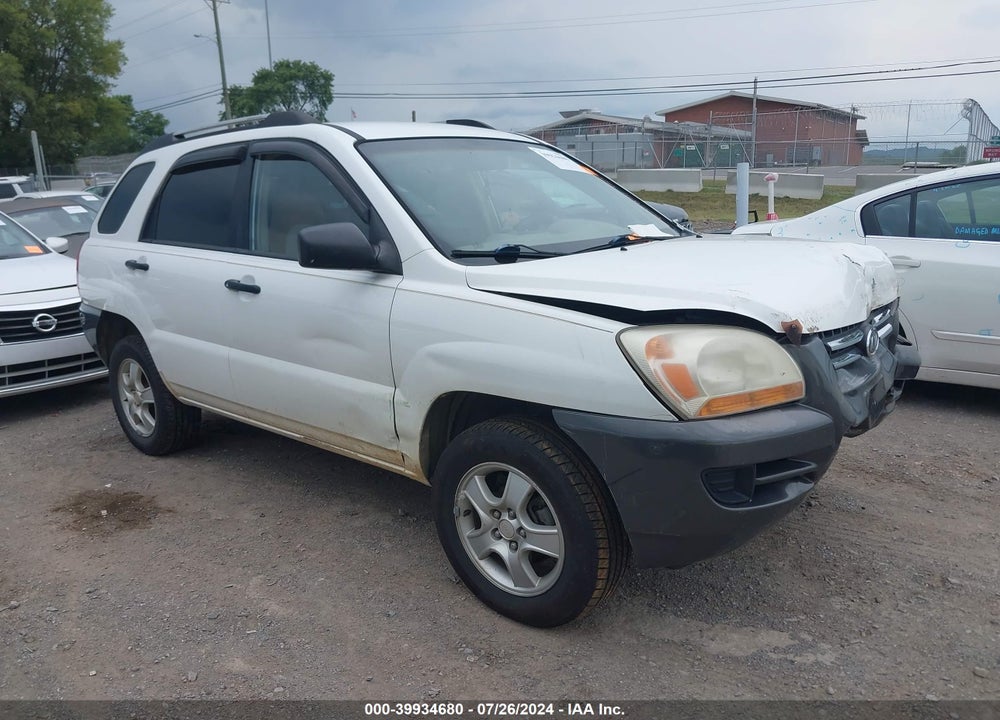 2007 KIA SPORTAGE LX VIN: KNDJF724X77340950
