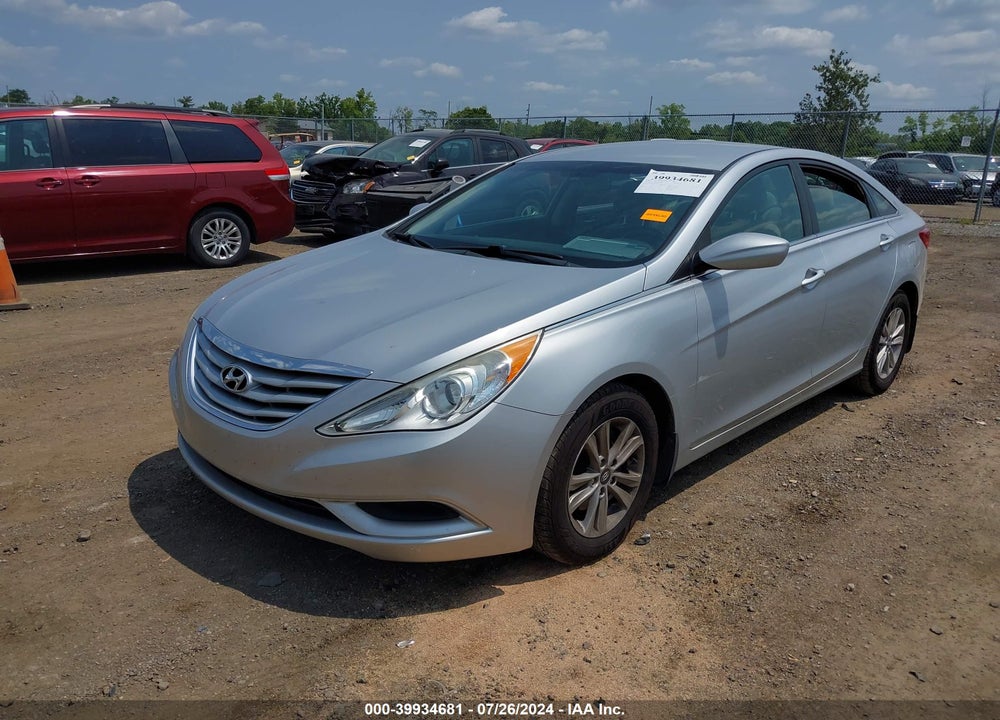 2012 HYUNDAI SONATA GLS VIN: 5NPEB4AC4CH313317