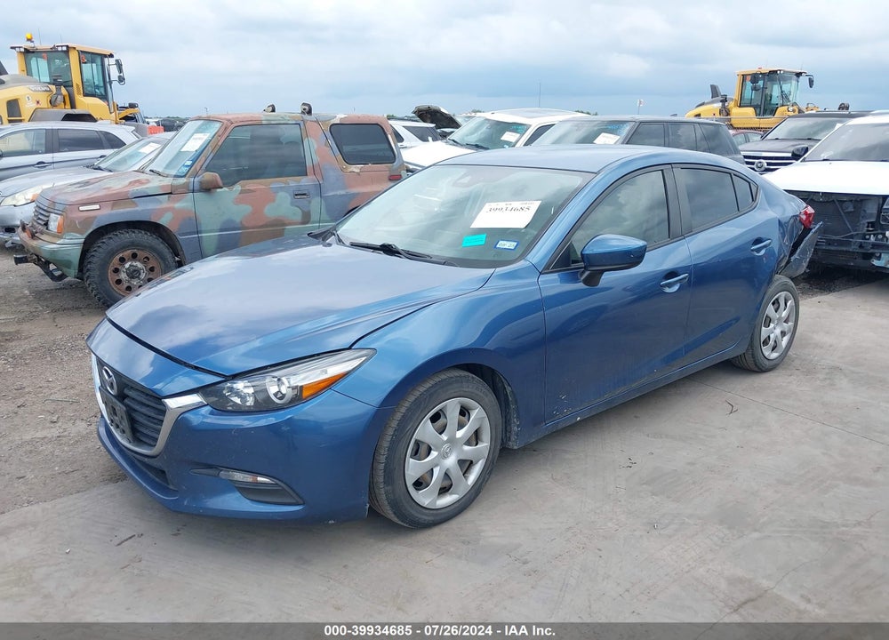 2018 MAZDA 3 SPORT VIN: 3MZBN1U79JM225133