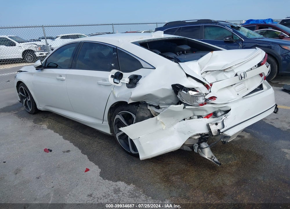 2020 HONDA ACCORD SPORT 2.0T VIN: 1HGCV2F33LA003129