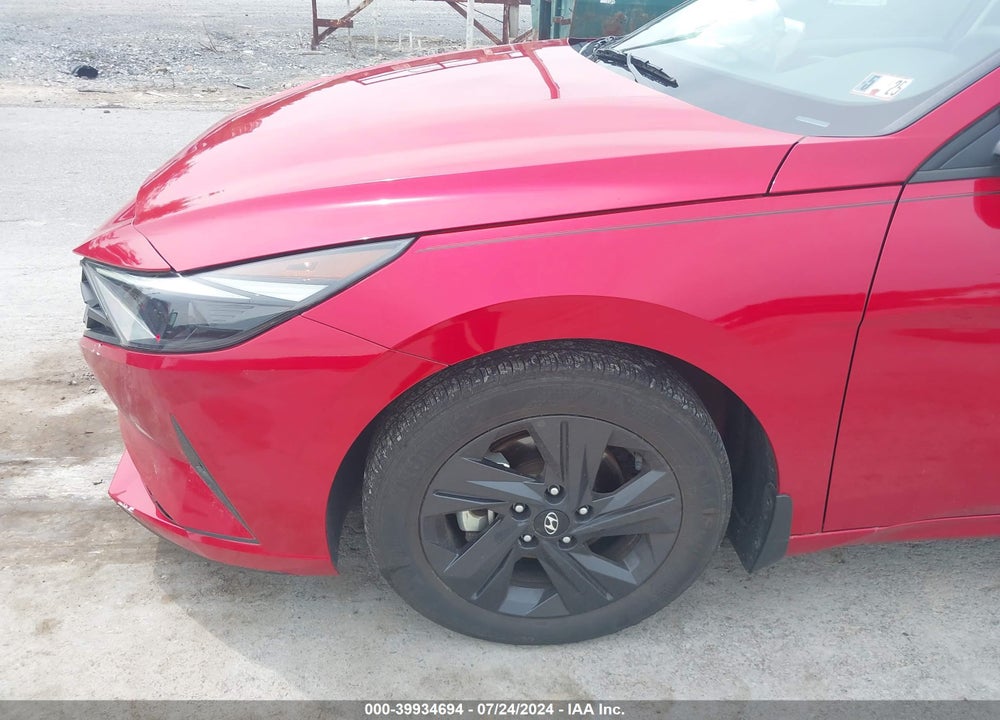 2022 HYUNDAI ELANTRA SEL VIN: 5NPLM4AG5NH074643