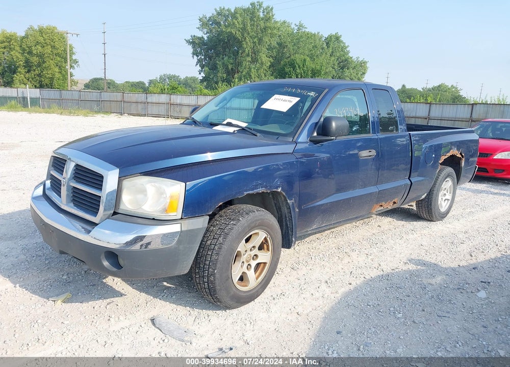 2005 DODGE DAKOTA SLT VIN: 1D7HE42N85S135989