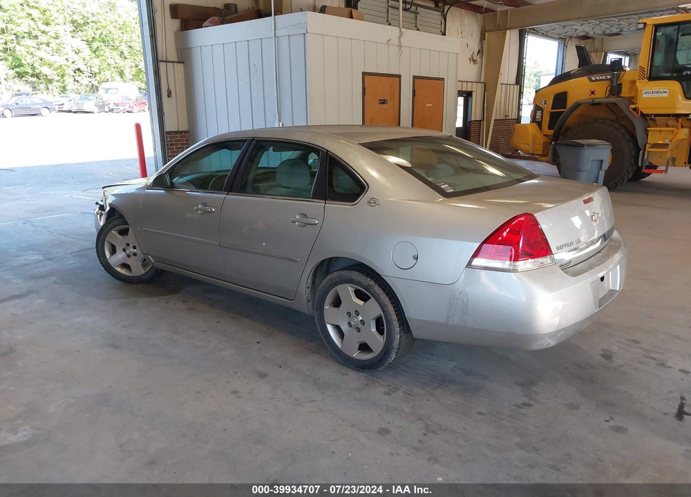 2006 CHEVROLET IMPALA LS VIN: 2G1WB55K869349345