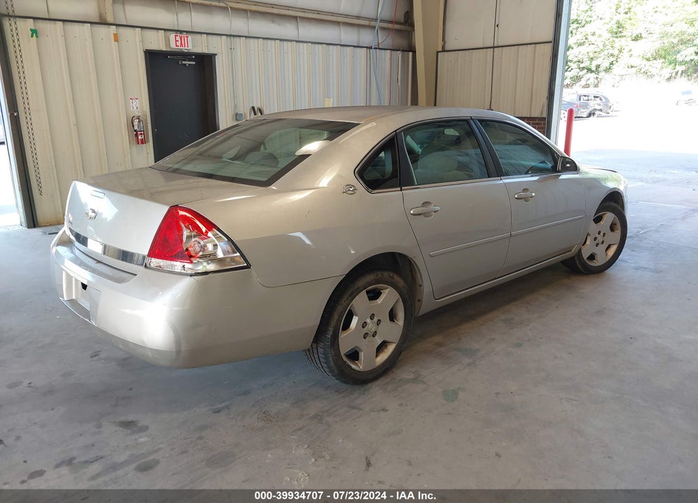 2006 CHEVROLET IMPALA LS VIN: 2G1WB55K869349345