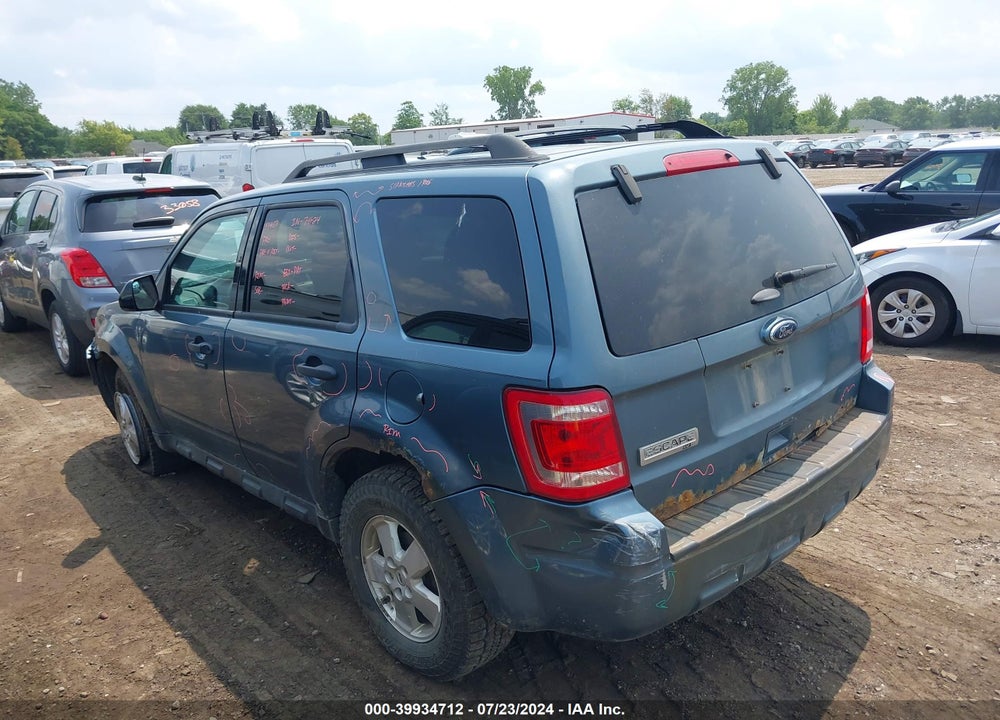 2012 FORD ESCAPE XLT VIN: 1FMCU0D76CKC62733