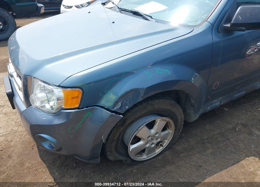 2012 FORD ESCAPE XLT VIN: 1FMCU0D76CKC62733