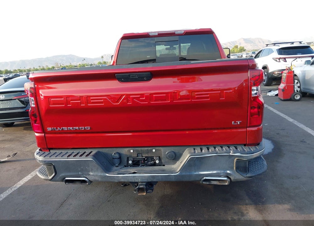 2022 CHEVROLET SILVERADO 1500 LTD 4WD STANDARD BED LT VIN: 1GCUYDED3NZ112503