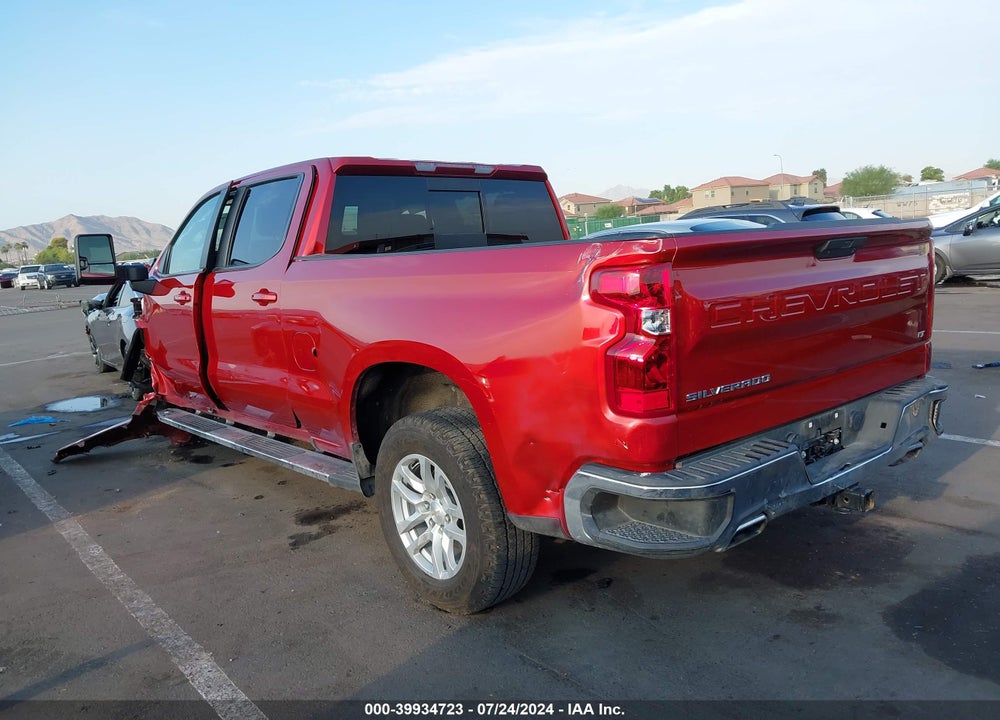 2022 CHEVROLET SILVERADO 1500 LTD 4WD STANDARD BED LT VIN: 1GCUYDED3NZ112503