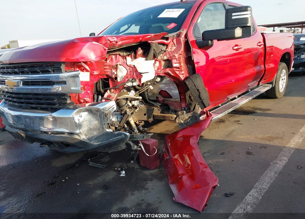 2022 CHEVROLET SILVERADO 1500 LTD 4WD STANDARD BED LT VIN: 1GCUYDED3NZ112503