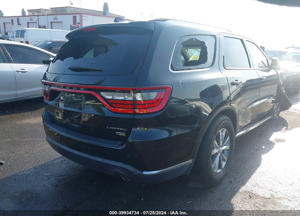 2015 DODGE DURANGO LIMITED VIN: 1C4RDHDG4FC800857