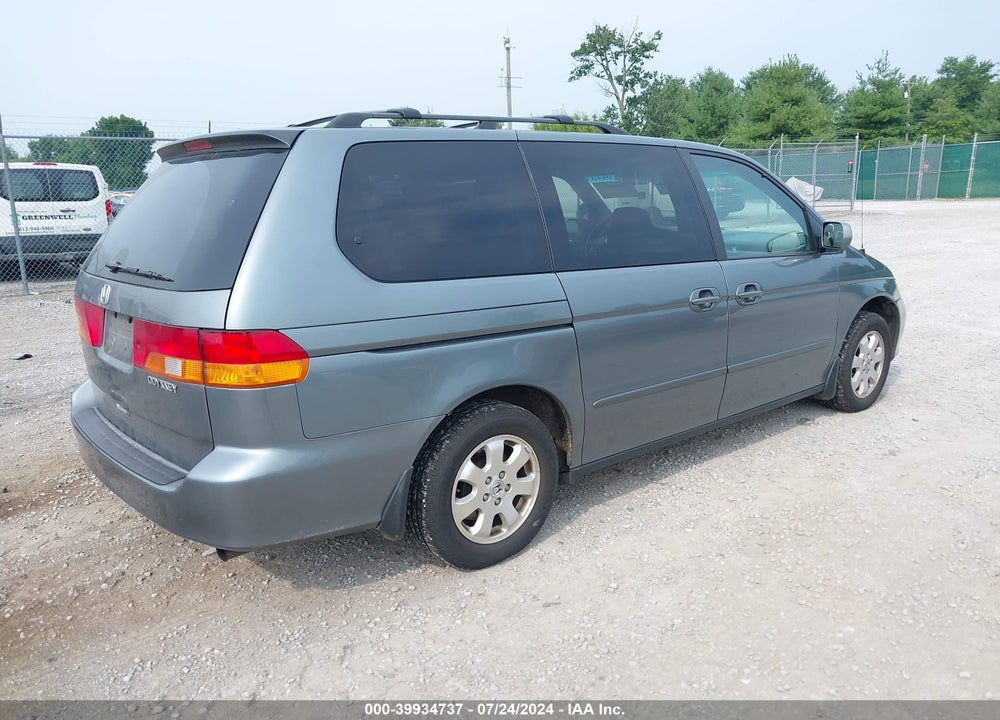 2002 HONDA ODYSSEY EX-L VIN: 5FNRL18972B032357