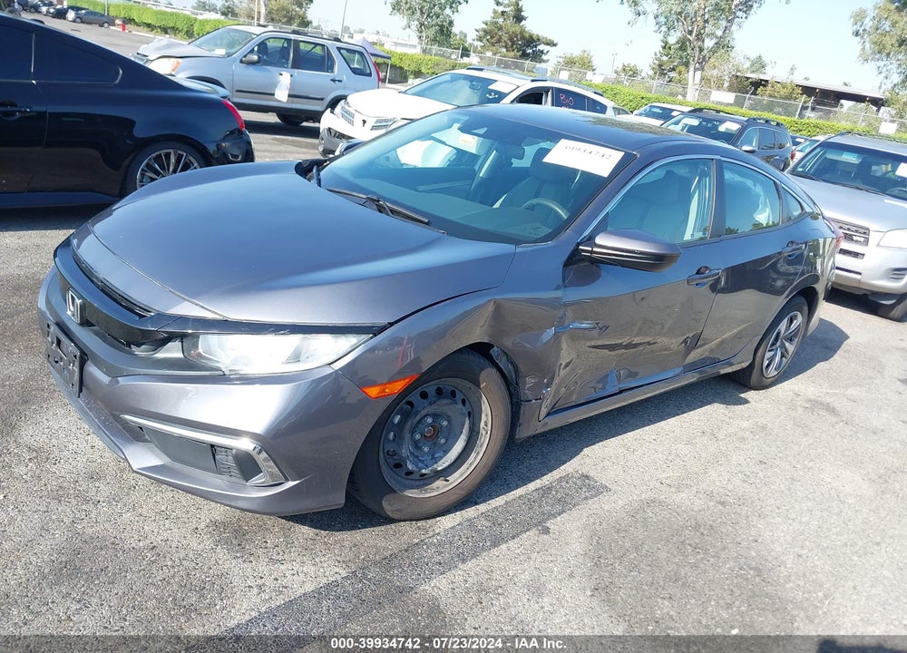 2019 HONDA CIVIC LX VIN: 2HGFC2F69KH541833
