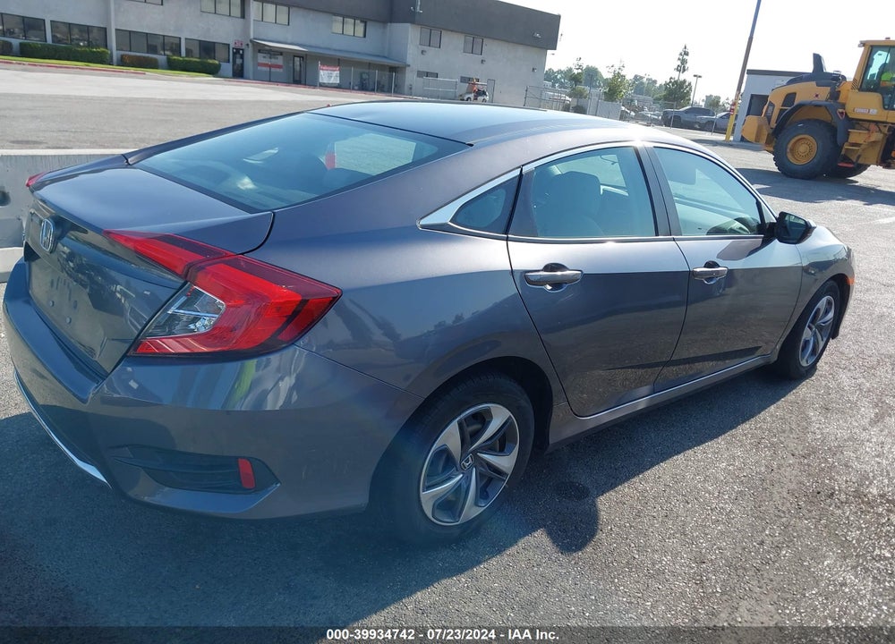 2019 HONDA CIVIC LX VIN: 2HGFC2F69KH541833