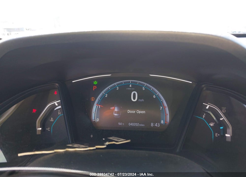 2019 HONDA CIVIC LX VIN: 2HGFC2F69KH541833