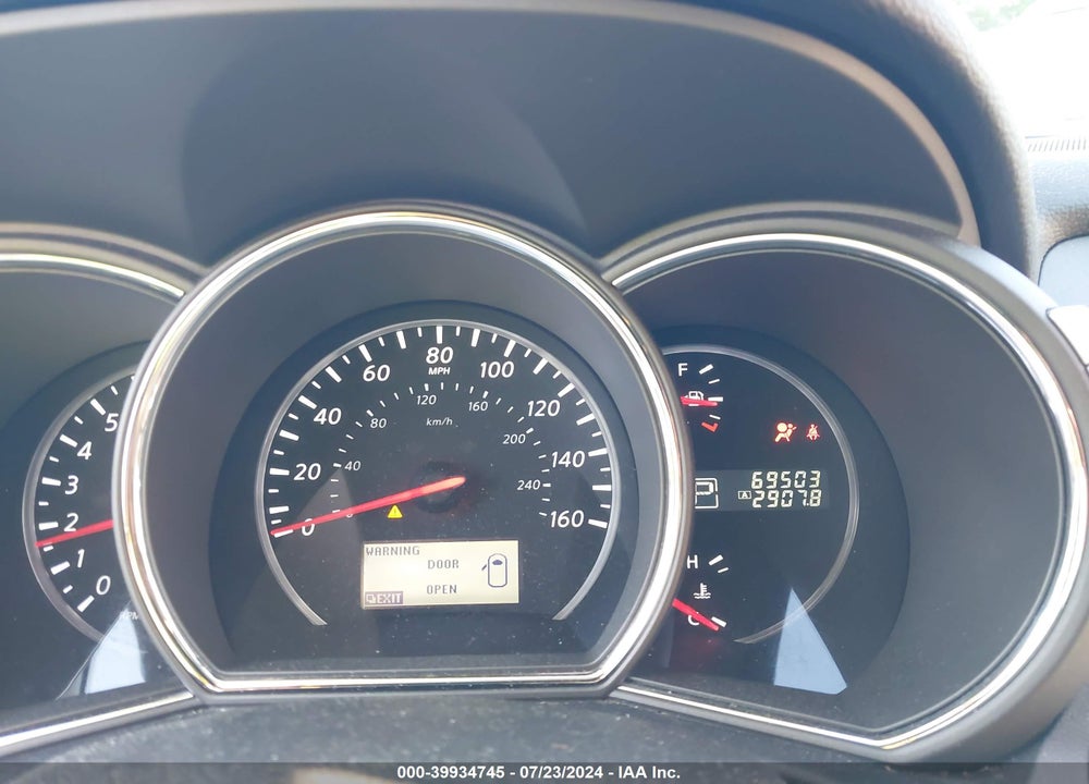 2012 NISSAN MURANO S VIN: JN8AZ1MW7CW238674