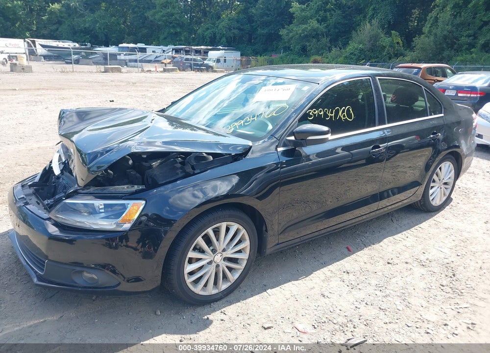 2011 VOLKSWAGEN JETTA 2.5L SEL VIN: 3VWLX7AJ1BM352901