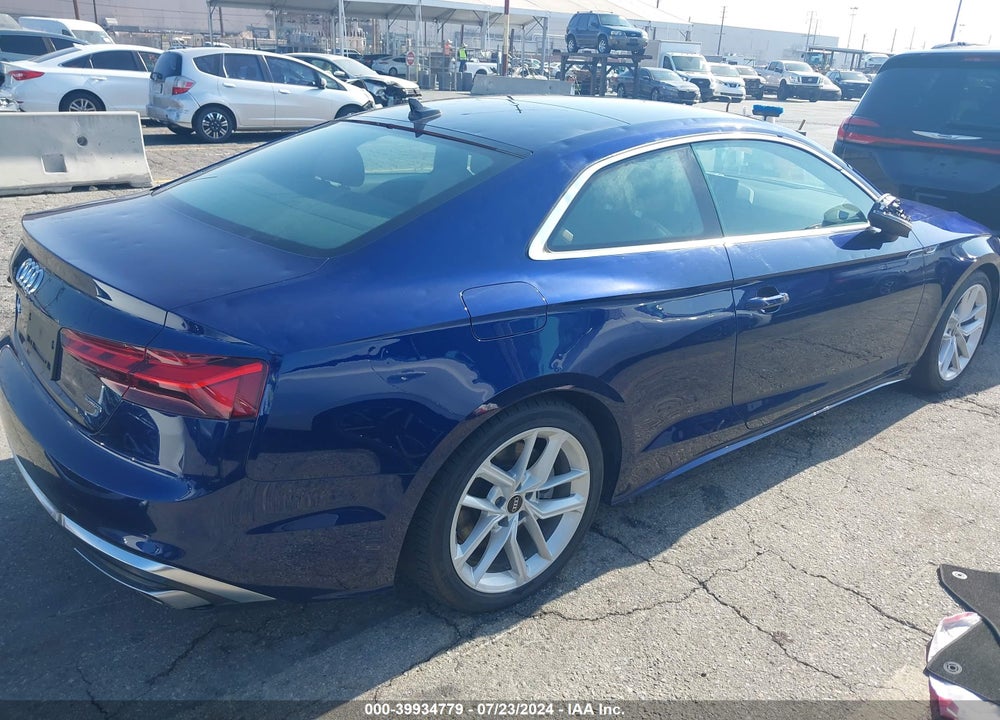 2023 AUDI A5 PREMIUM 45 TFSI S LINE QUATTRO S TRONIC VIN: WAUSAAF52PA014899