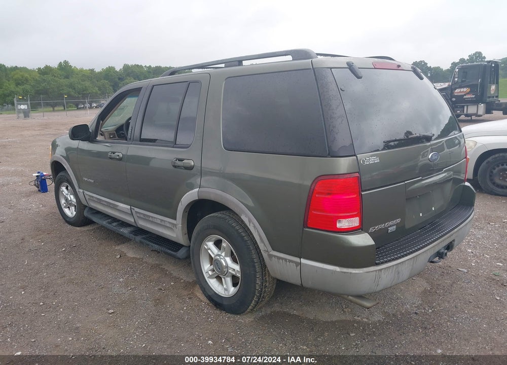 2002 FORD EXPLORER XLT VIN: 1FMZU63E42ZB78929