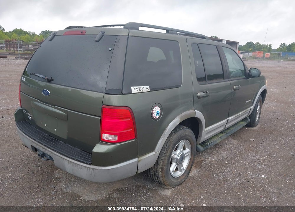 2002 FORD EXPLORER XLT VIN: 1FMZU63E42ZB78929