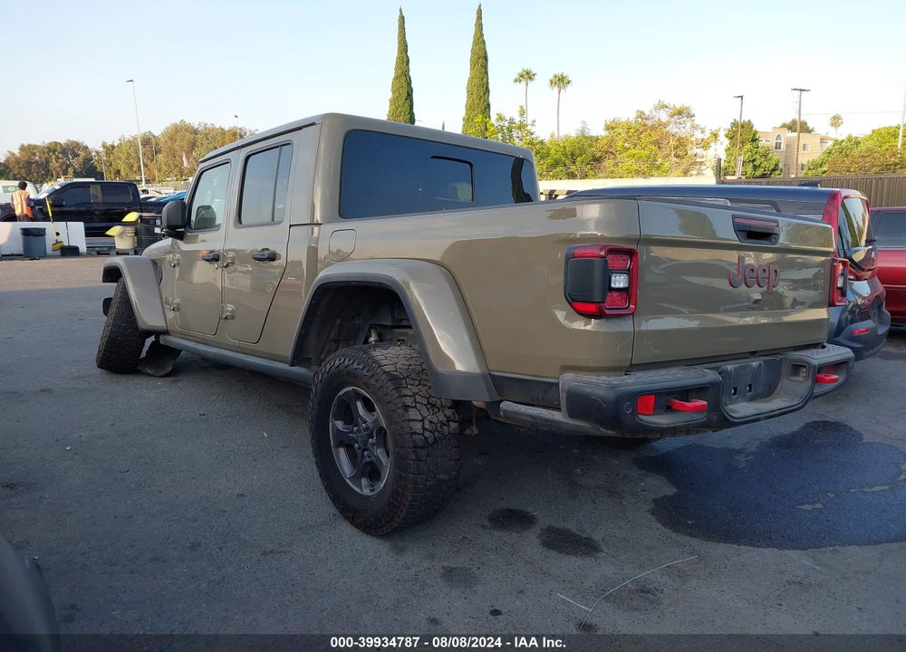 2020 JEEP GLADIATOR RUBICON 4X4 VIN: 1C6JJTBG4LL168179