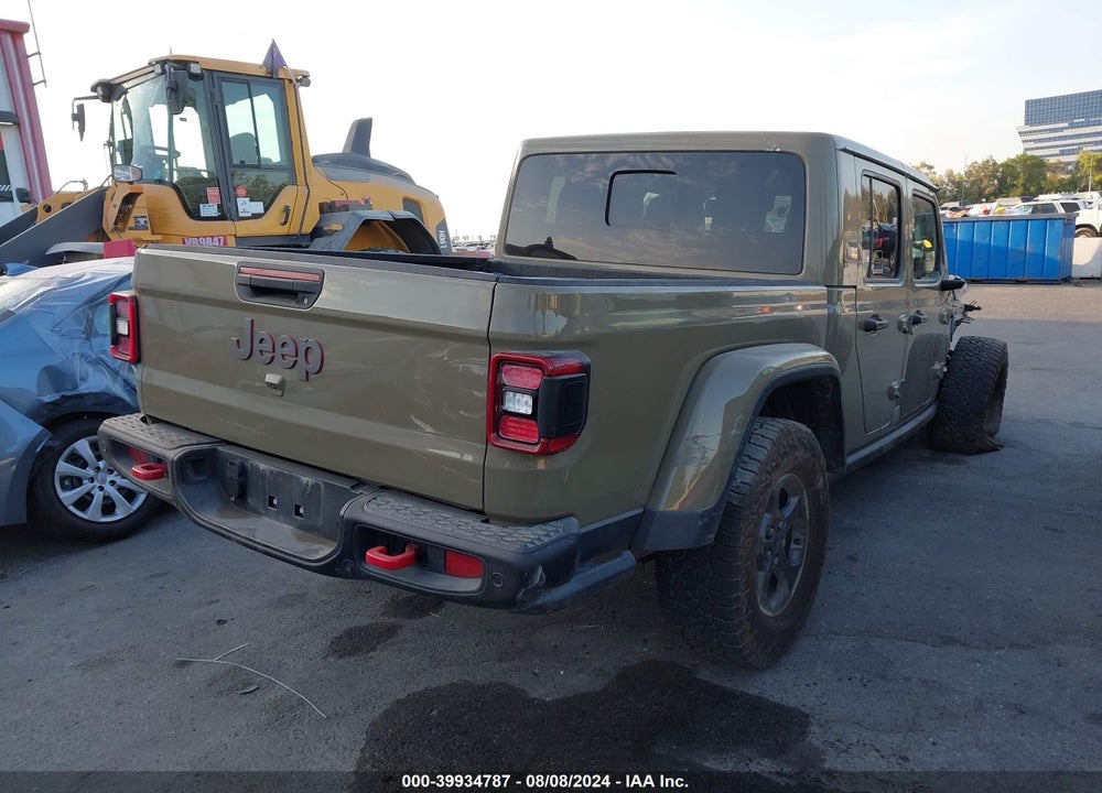 2020 JEEP GLADIATOR RUBICON 4X4 VIN: 1C6JJTBG4LL168179