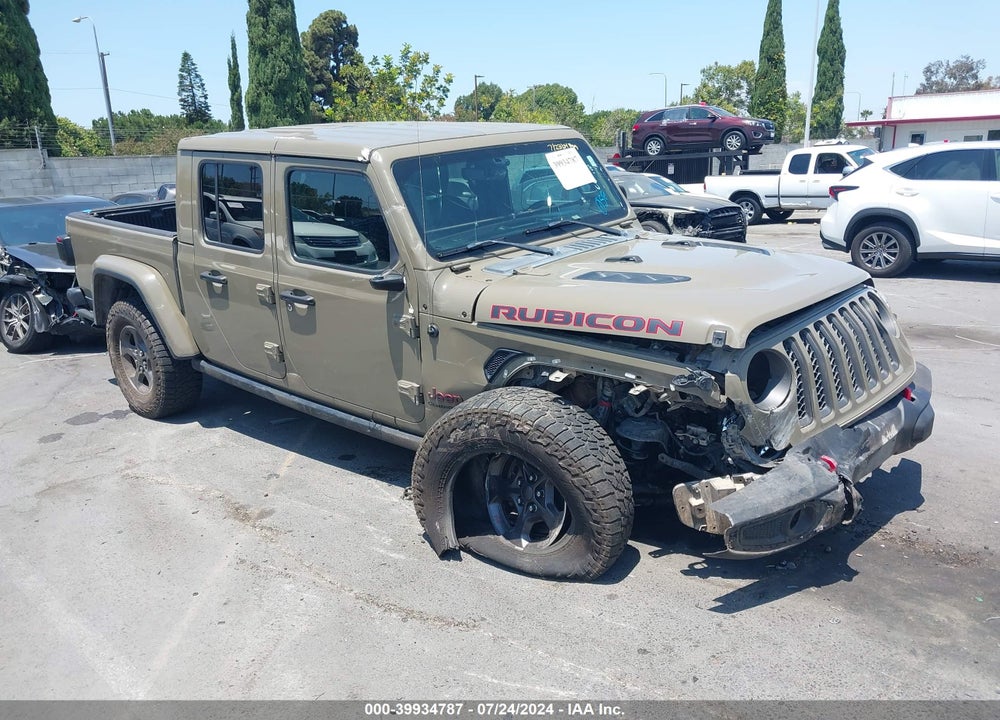 2020 JEEP GLADIATOR RUBICON 4X4 VIN: 1C6JJTBG4LL168179