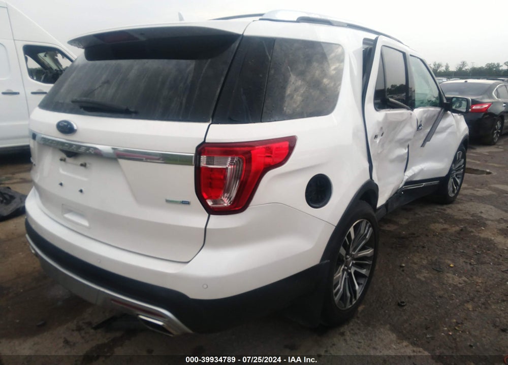 2017 FORD EXPLORER PLATINUM VIN: 1FM5K8HT9HGA05970