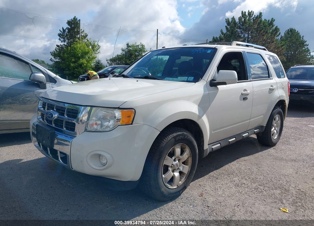 2011 FORD ESCAPE LIMITED VIN: 1FMCU9EG0BKB35834