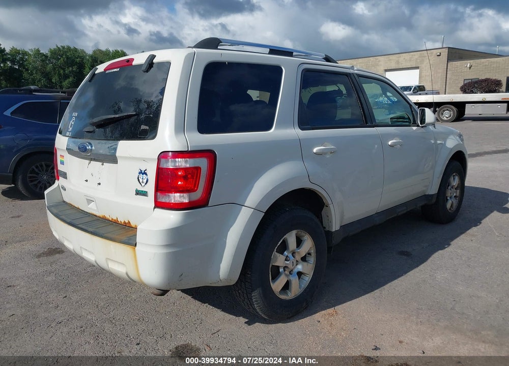 2011 FORD ESCAPE LIMITED VIN: 1FMCU9EG0BKB35834