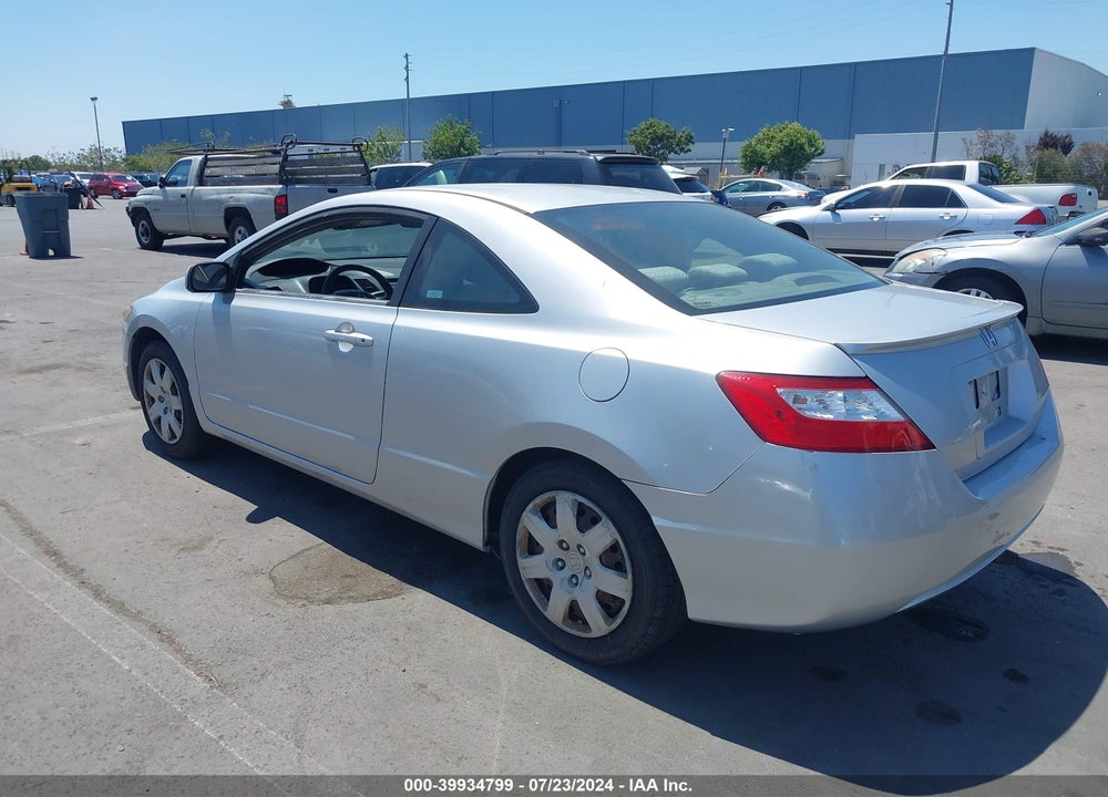 2007 HONDA CIVIC LX VIN: 2HGFG11647H558827