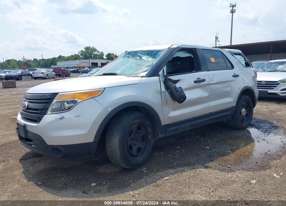 2014 FORD UTILITY POLICE INTERCEPTOR VIN: 1FM5K8AR7EGA65689