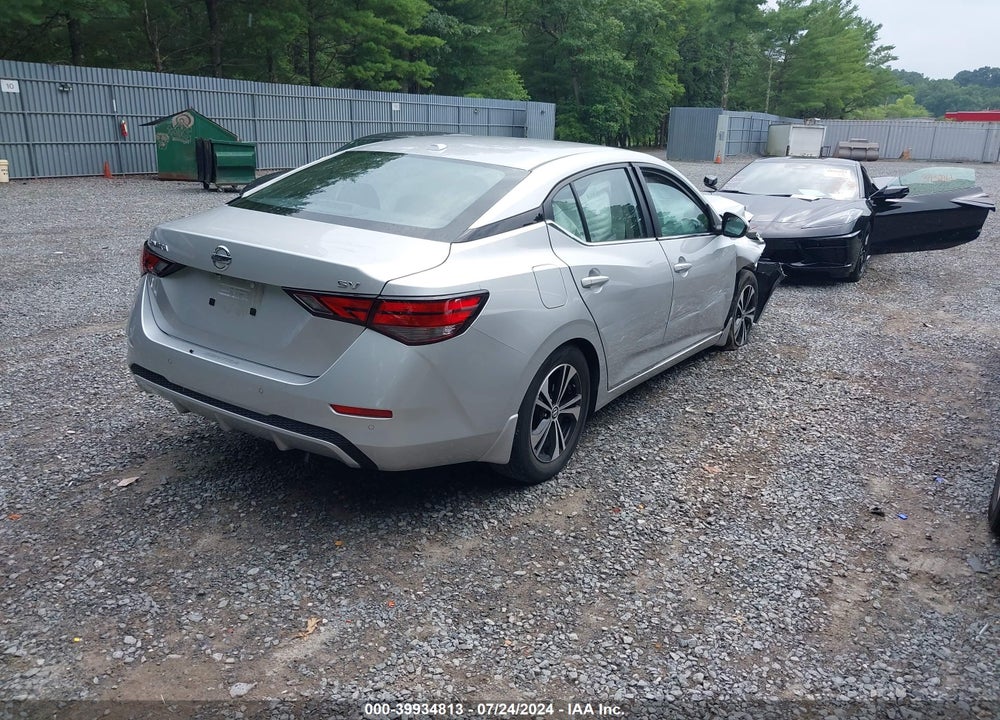 2022 NISSAN SENTRA SV XTRONIC CVT VIN: 3N1AB8CV8NY272896