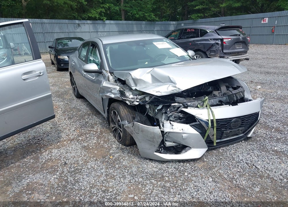 2022 NISSAN SENTRA SV XTRONIC CVT VIN: 3N1AB8CV8NY272896