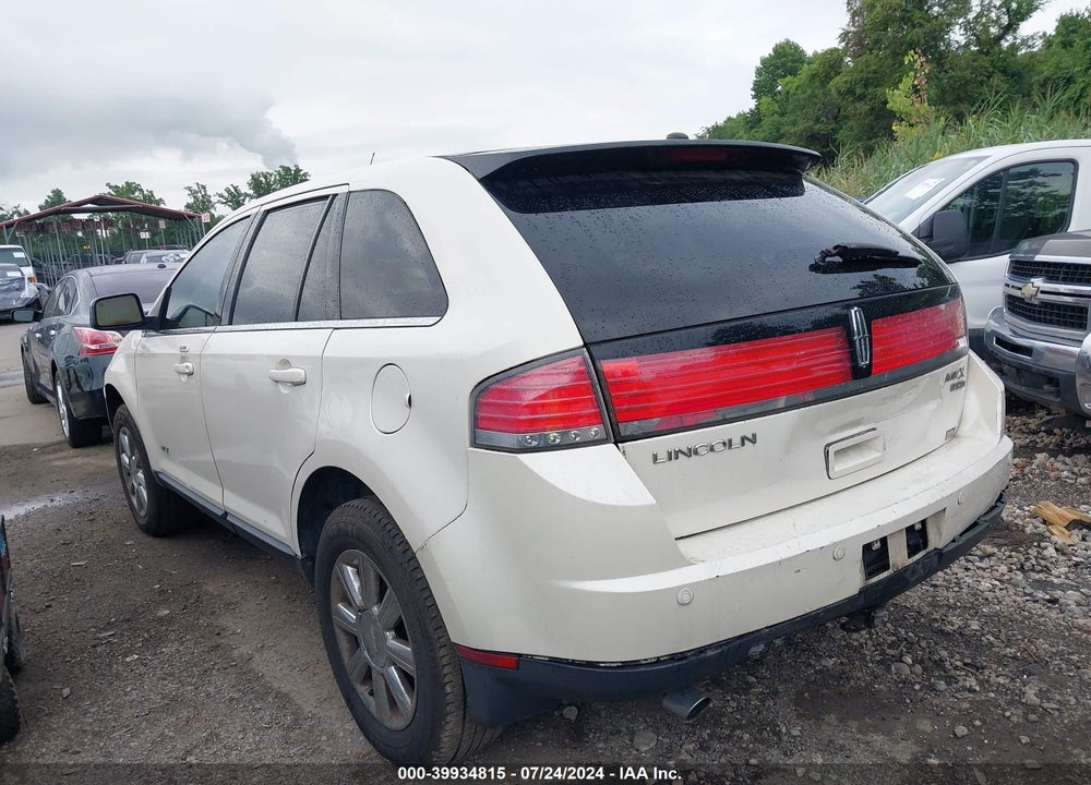 2007 LINCOLN MKX VIN: 2LMDU88C97BJ28457