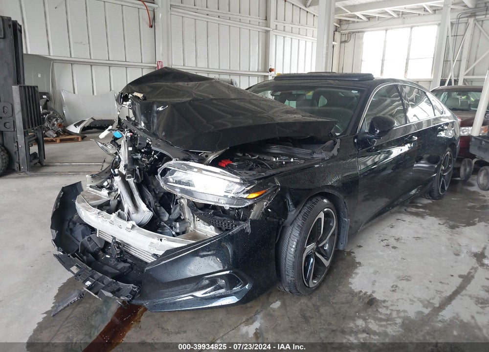 2022 HONDA ACCORD SPORT 2.0T VIN: 1HGCV2F39NA014140