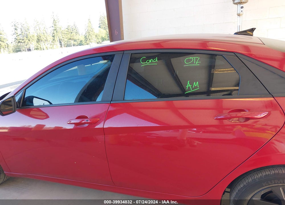 2021 HYUNDAI ELANTRA SEL VIN: KMHLM4AGXMU176438