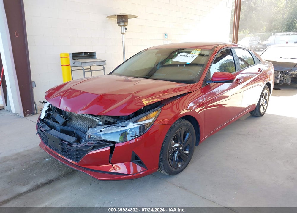 2021 HYUNDAI ELANTRA SEL VIN: KMHLM4AGXMU176438