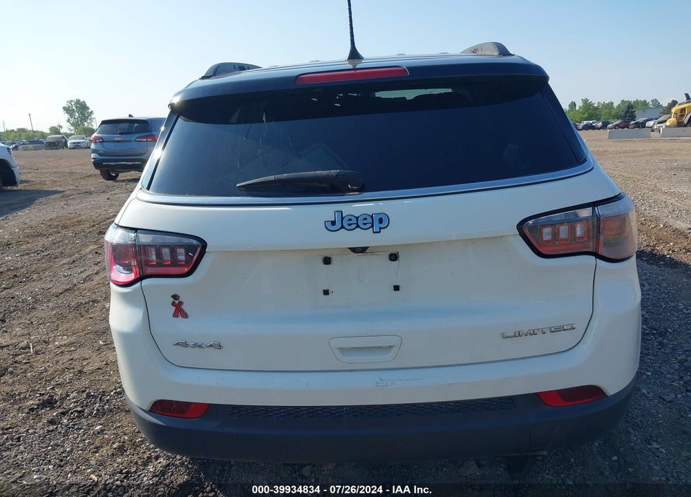 2018 JEEP COMPASS LIMITED 4X4 VIN: 3C4NJDCB9JT330103