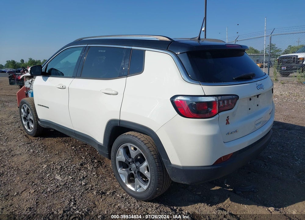 2018 JEEP COMPASS LIMITED 4X4 VIN: 3C4NJDCB9JT330103