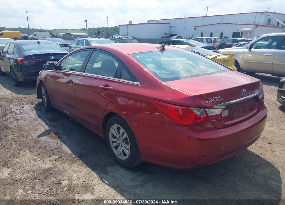 2011 HYUNDAI SONATA GLS VIN: 5NPEB4AC7BH065305