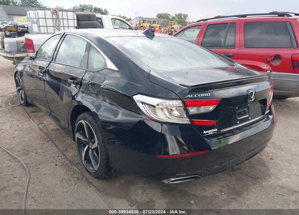 2018 HONDA ACCORD SPORT VIN: 1HGCV1F34JA230837