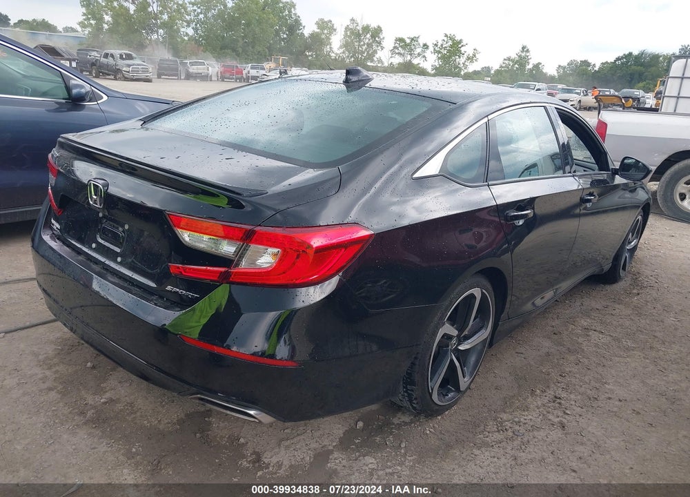2018 HONDA ACCORD SPORT VIN: 1HGCV1F34JA230837