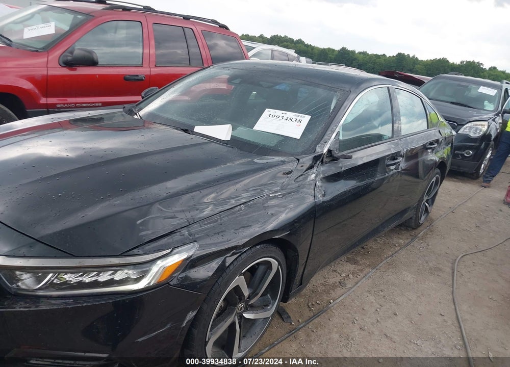 2018 HONDA ACCORD SPORT VIN: 1HGCV1F34JA230837