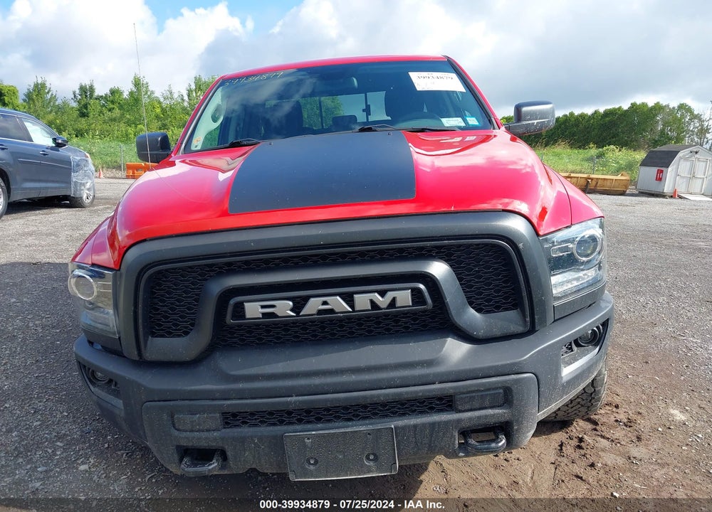 2019 RAM 1500 CLASSIC WARLOCK QUAD CAB 4X4 6'4 BOX VIN: 1C6RR7GG9KS739620