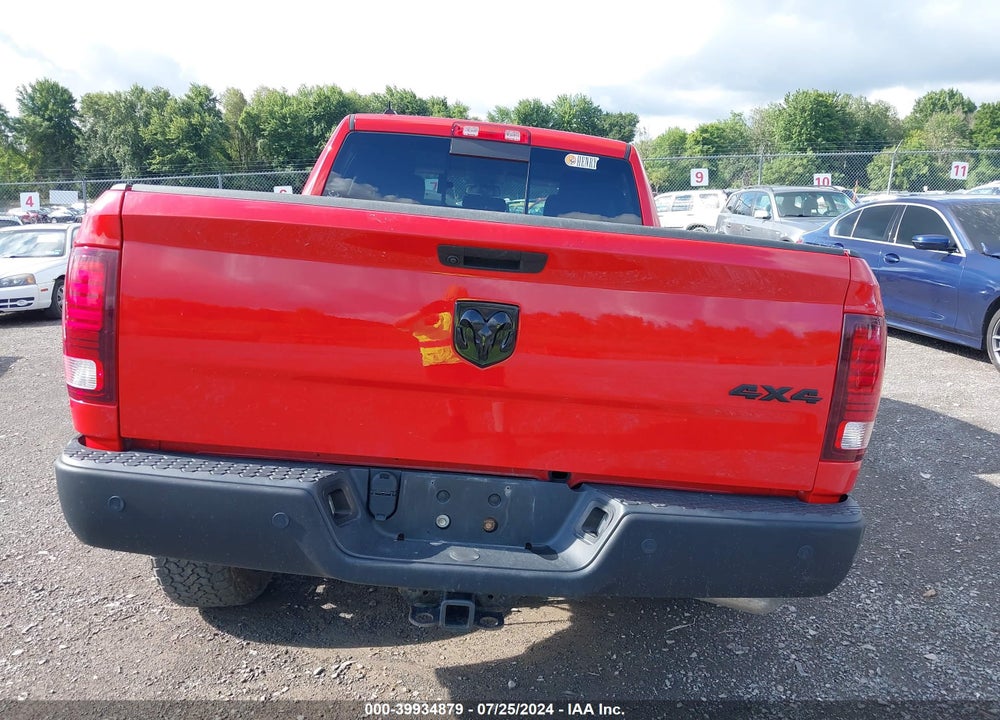 2019 RAM 1500 CLASSIC WARLOCK QUAD CAB 4X4 6'4 BOX VIN: 1C6RR7GG9KS739620