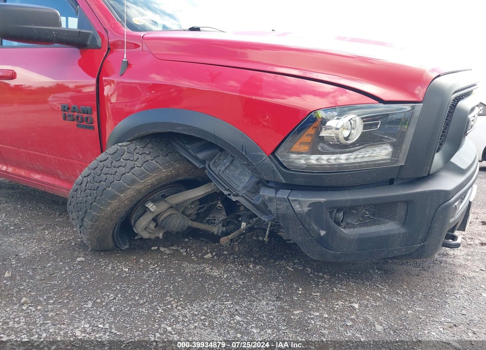 2019 RAM 1500 CLASSIC WARLOCK QUAD CAB 4X4 6'4 BOX VIN: 1C6RR7GG9KS739620
