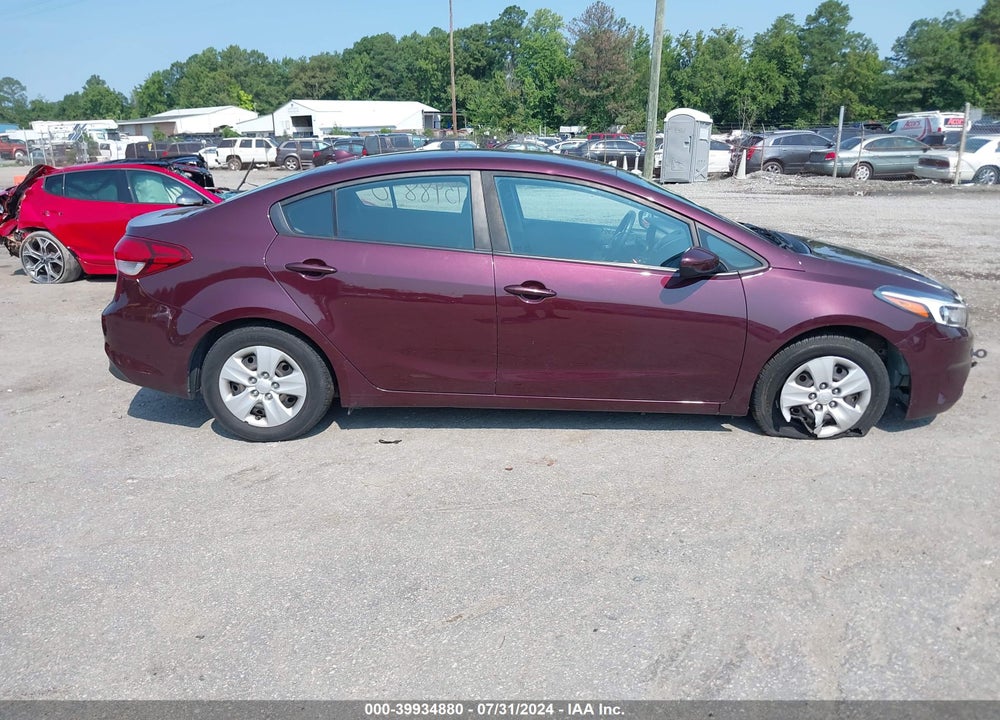 2017 KIA FORTE LX VIN: 3KPFL4A79HE038463