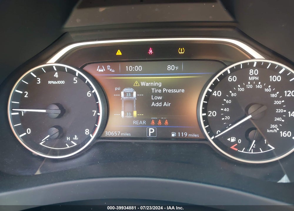 2023 NISSAN MURANO SV INTELLIGENT AWD VIN: 5N1AZ2BS4PC115080