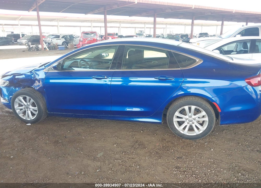 2016 CHRYSLER 200 LIMITED VIN: 1C3CCCAB3GN124593